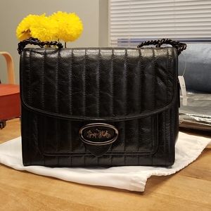 Coach Melody Chain Shoulder Crossbody Bag 29 With Quilting